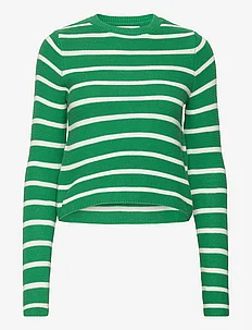Round-neck striped sweater, Mango