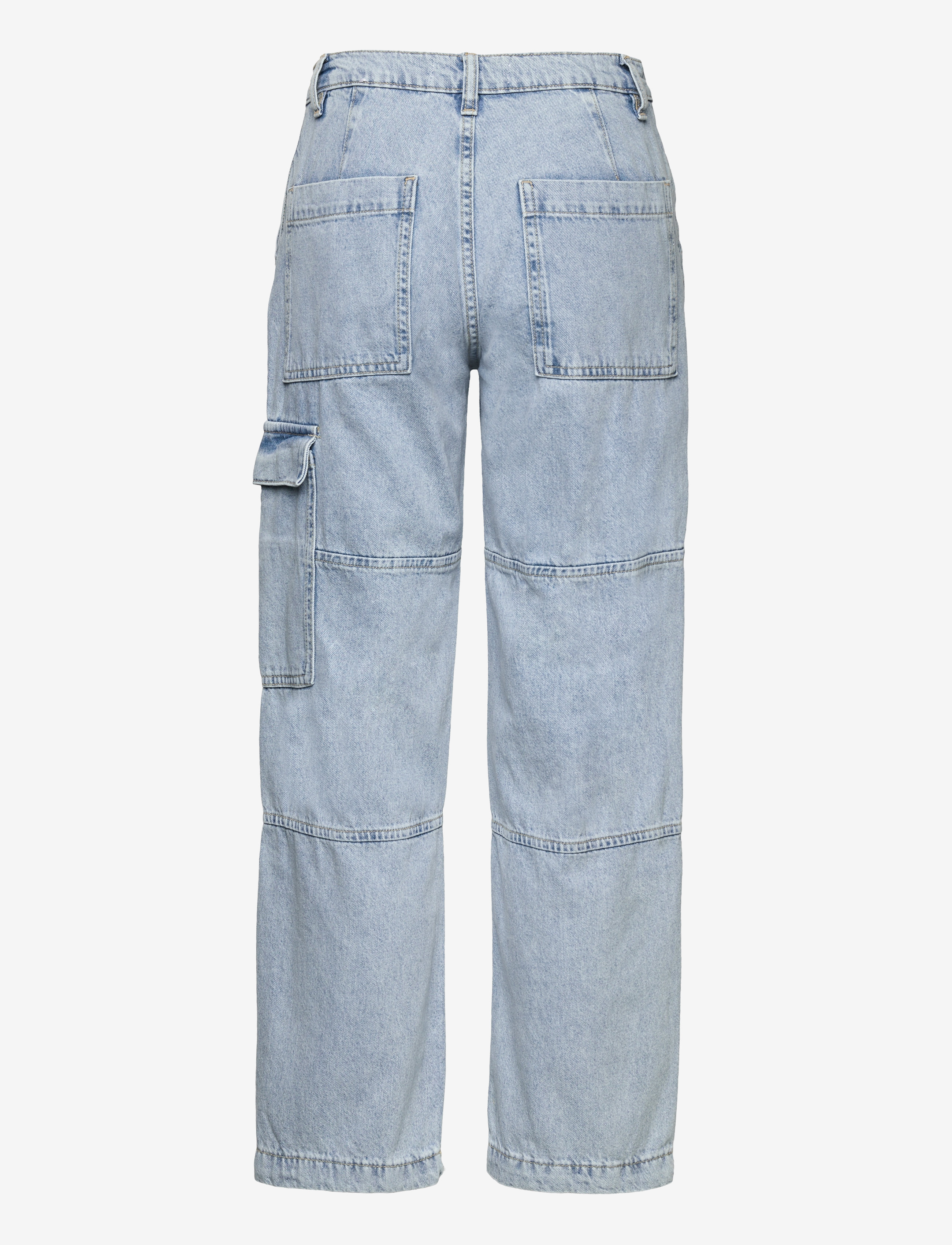 Mango - Pocket cargo jeans - sirge säärega teksad - open blue - 1