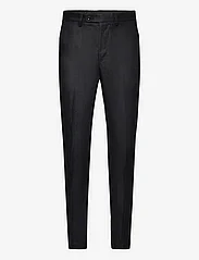 Mango - 100% linen suit trousers - linnebyxor - black - 0