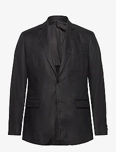100% linen slim-fit suit jacket, Mango