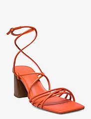 Mango - Criss-cross straps sandals - festklær til outlet-priser - orange - 0