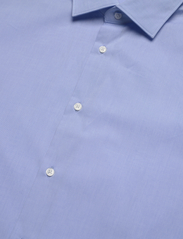 Mango - Slim fit stretch cotton suit shirt - penskjorter - lt-pastel blue - 3