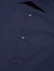 Mango - Slim fit stretch cotton suit shirt - basic skjortor - navy - 3