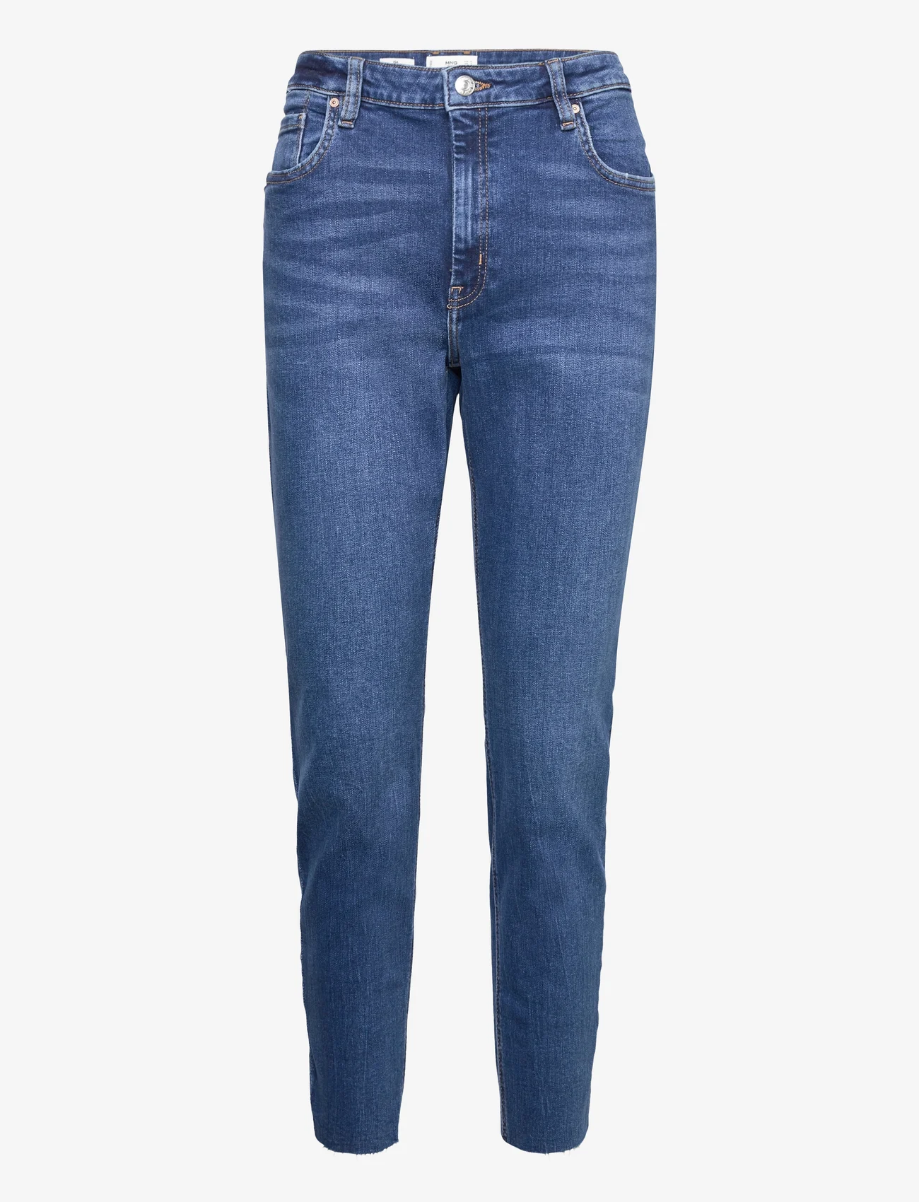 Mango - Skinny cropped jeans - mom jeans - open blue - 0