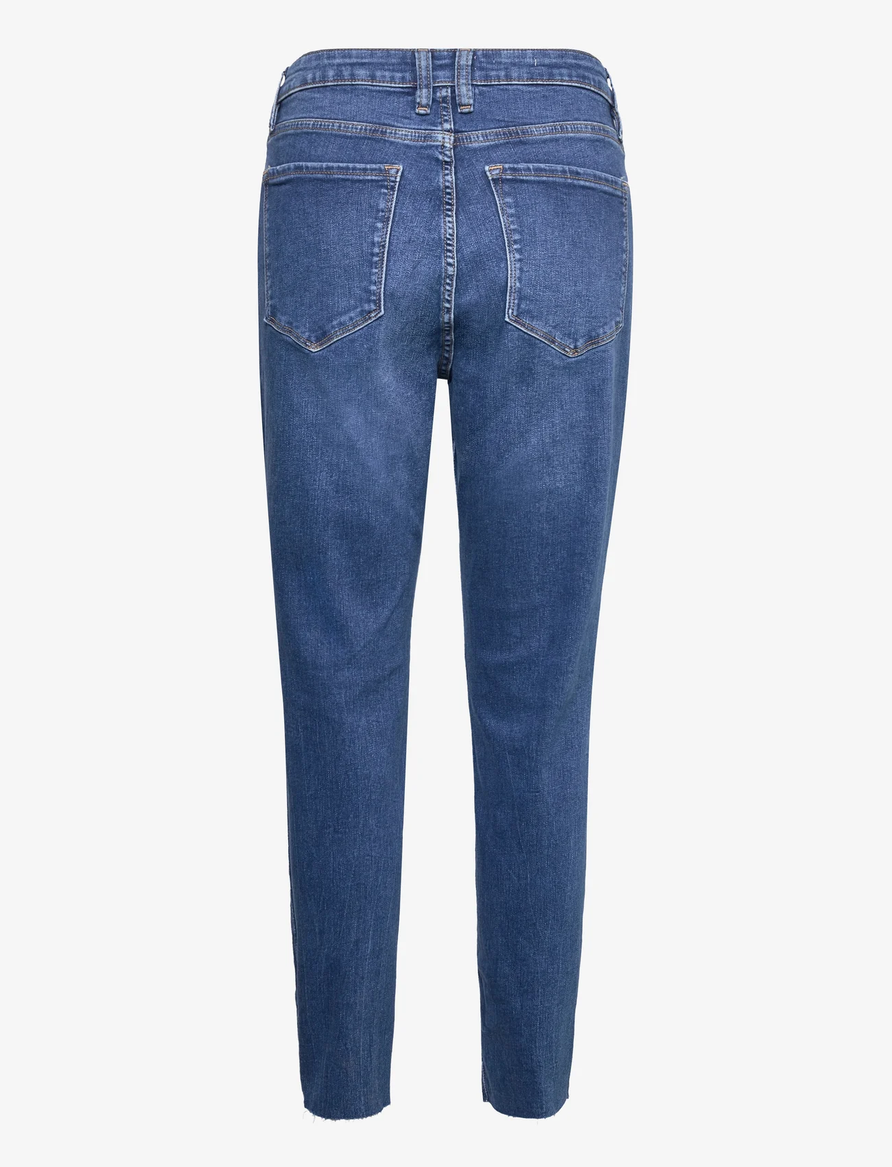 Mango - Skinny cropped jeans - mom jeans - open blue - 1