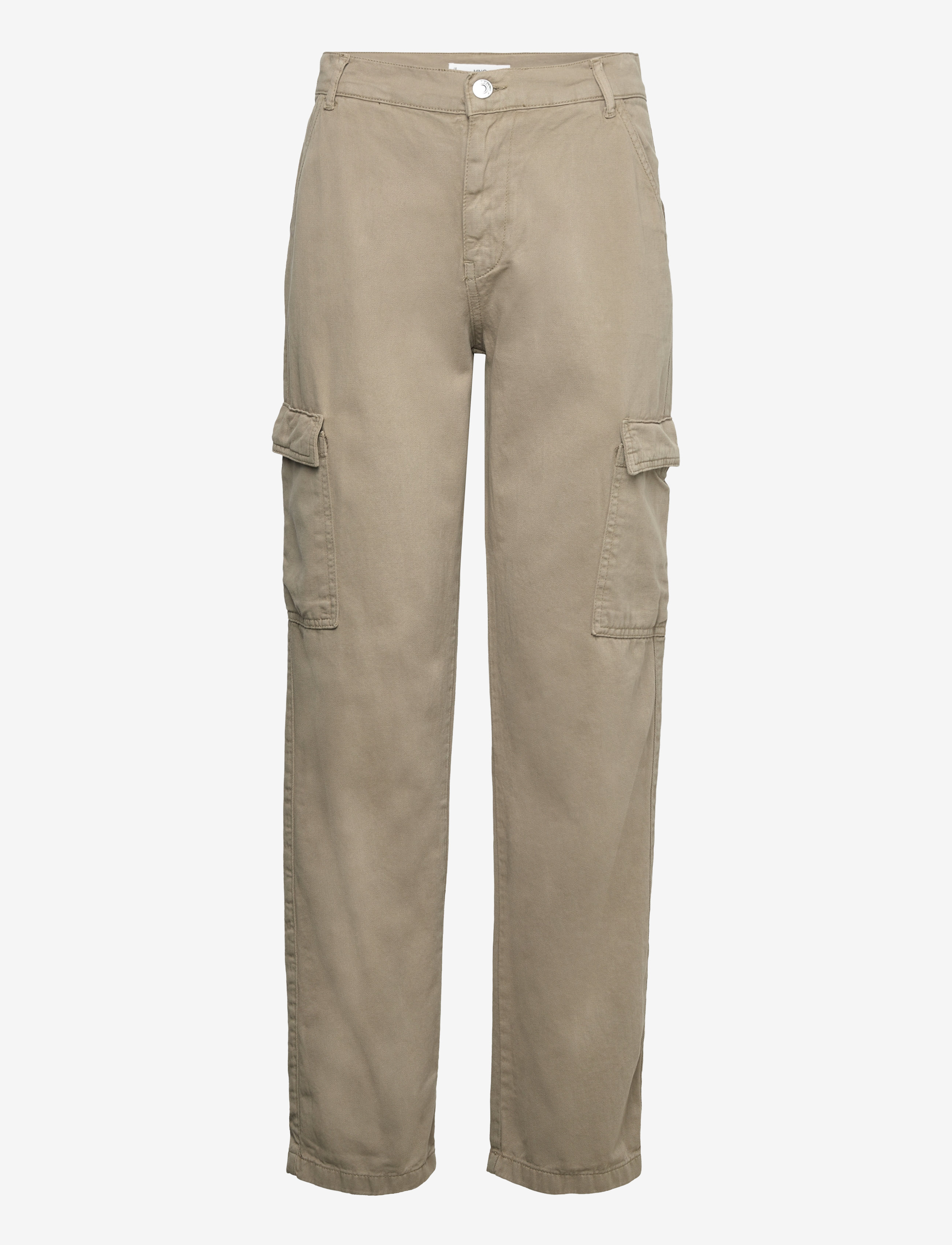 MANGO Pocket Cargo Jeans Khaki - 32 - Damen