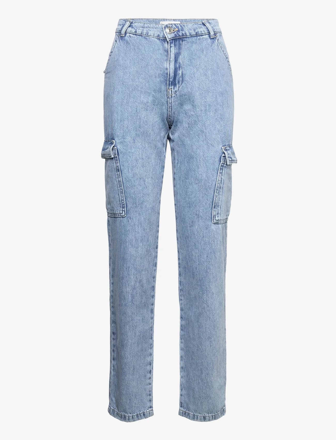 Mango - Pocket cargo jeans - straight jeans - open blue - 0
