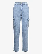 Pocket cargo jeans - OPEN BLUE