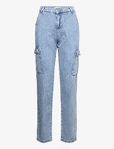 Pocket cargo jeans, Mango