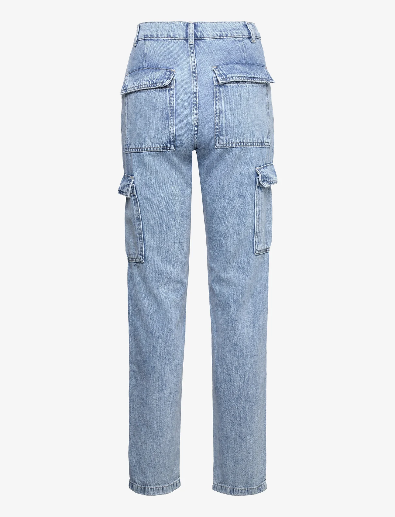 Mango - Pocket cargo jeans - straight jeans - open blue - 1