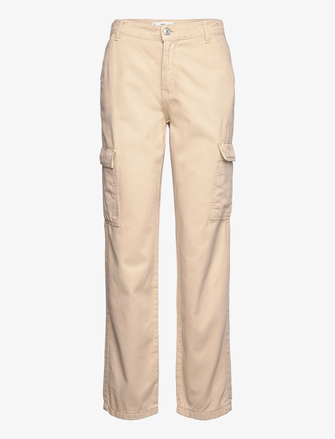 Mango - Pocket cargo jeans - de laveste prisene - light beige - 0