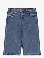 Jeans culotte mid-waist comfort - OPEN BLUE