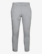 Tapered fit stretch trousers - LT PASTEL GREY