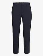 Tapered fit stretch trousers - NAVY