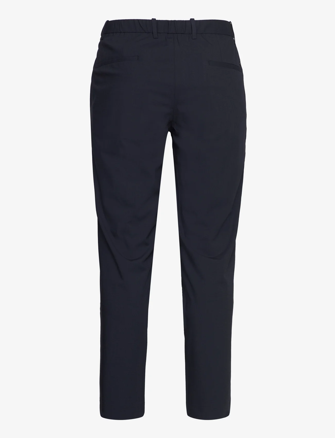 Mango - Tapered fit stretch trousers - jakkesætsbukser - navy - 1