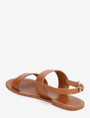 Mango - Leather sandals with straps - sommarfynd - brown - 2