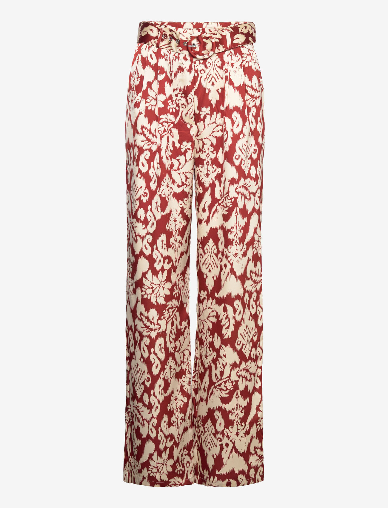 Mango - Printed culottes - hosen mit weitem bein - rust - copper - 0