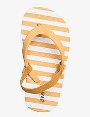 Mango - Striped flip-flops - gode sommertilbud - dark yellow - 3