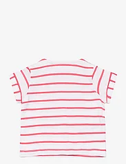Mango - Striped T-shirt - kortærmede t-shirts - bright red - 1