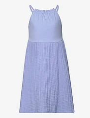Mango - Cotton-blend dress - medium blue - 0