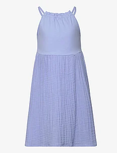 Cotton-blend dress, Mango