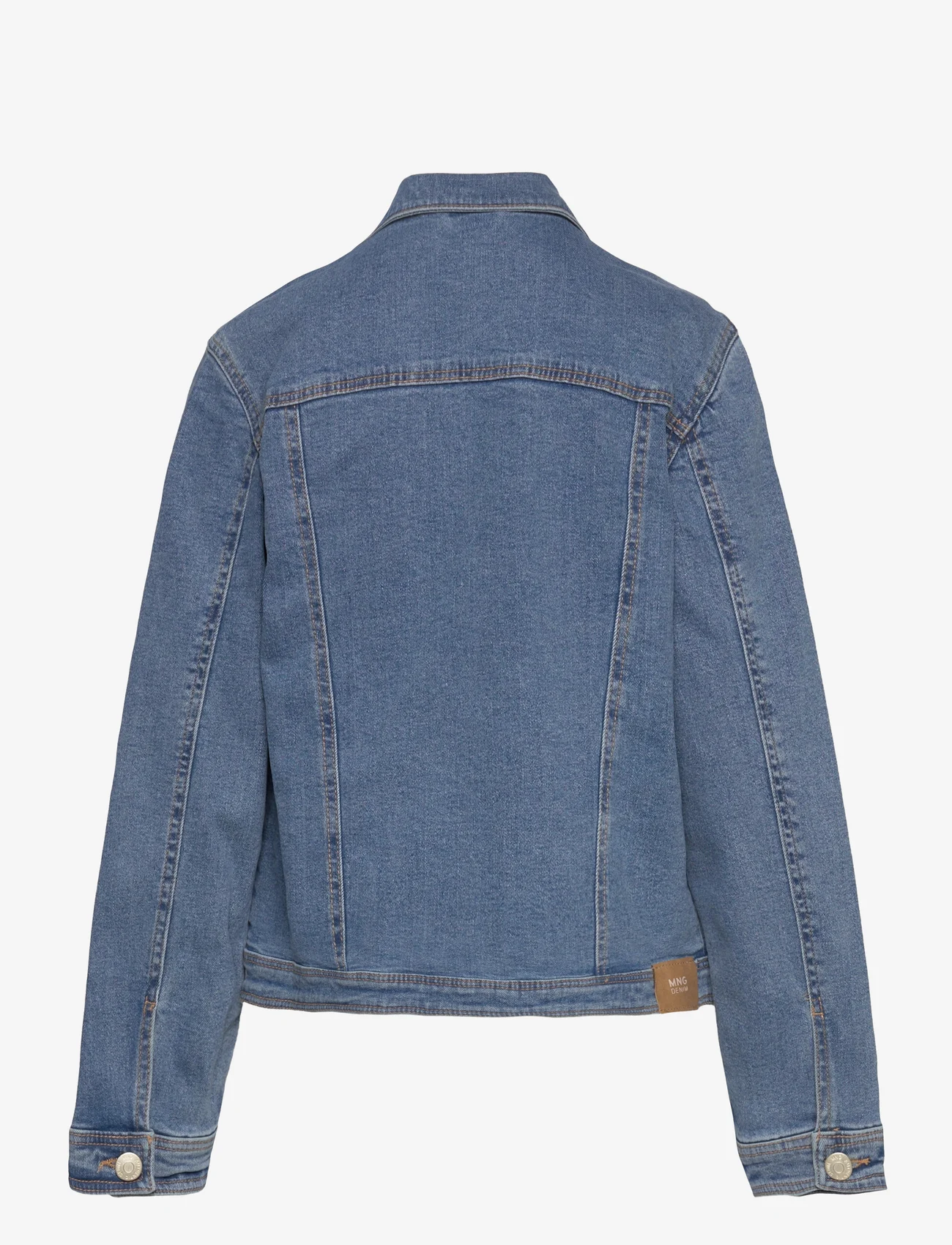 Mango - Pockets denim jacket - lägsta priserna - open blue - 1