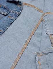 Mango - Pockets denim jacket - lägsta priserna - open blue - 4