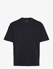 Mango - Breathable cotton t-shirt - navy - 0