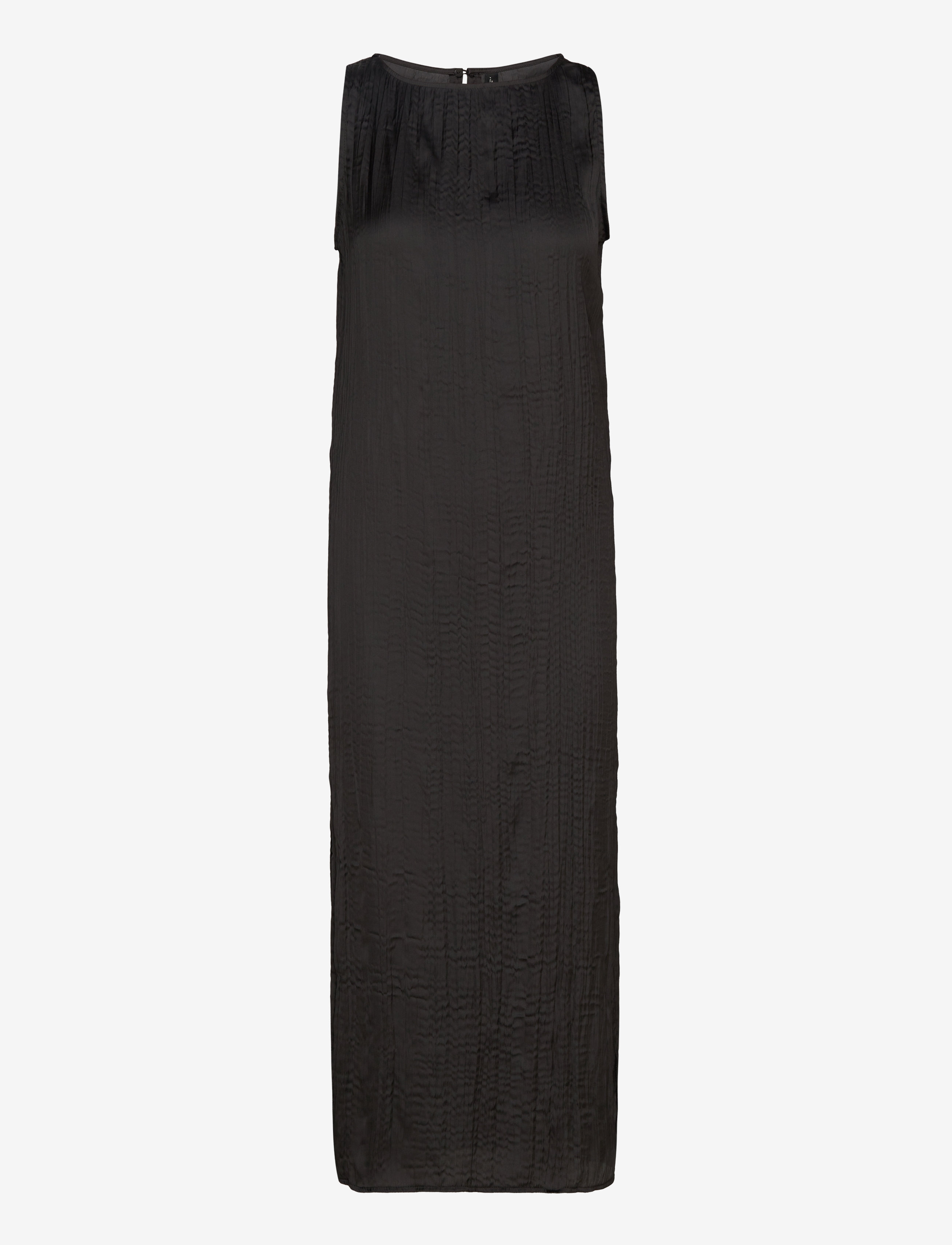 MANGO Schwarz Textured Midi-Kleid Schwarz - XS - Damen