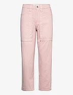 High-waist slouchy jeans - LT-PASTEL PINK
