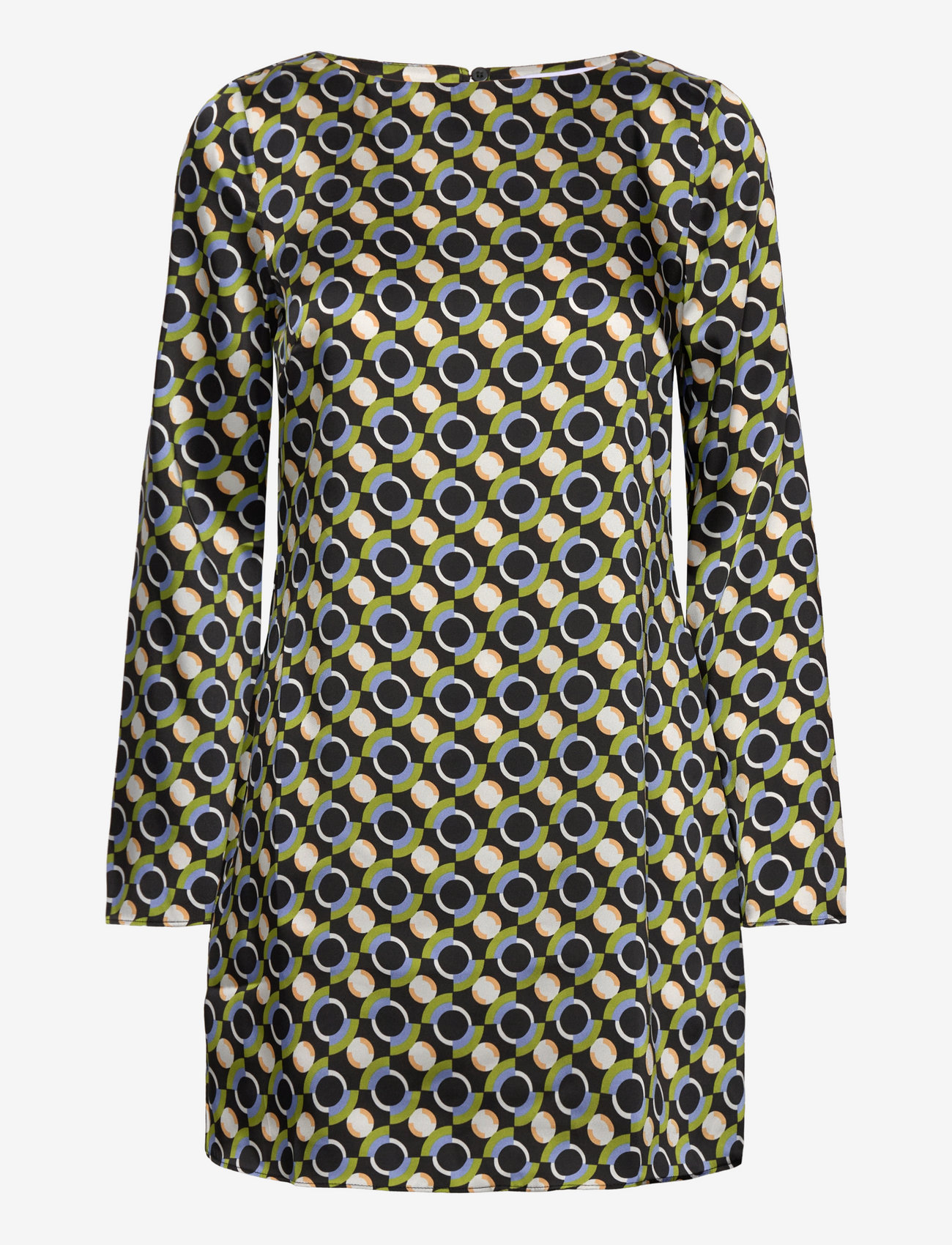 Mango - Printed short dress - partykleider - black - 0