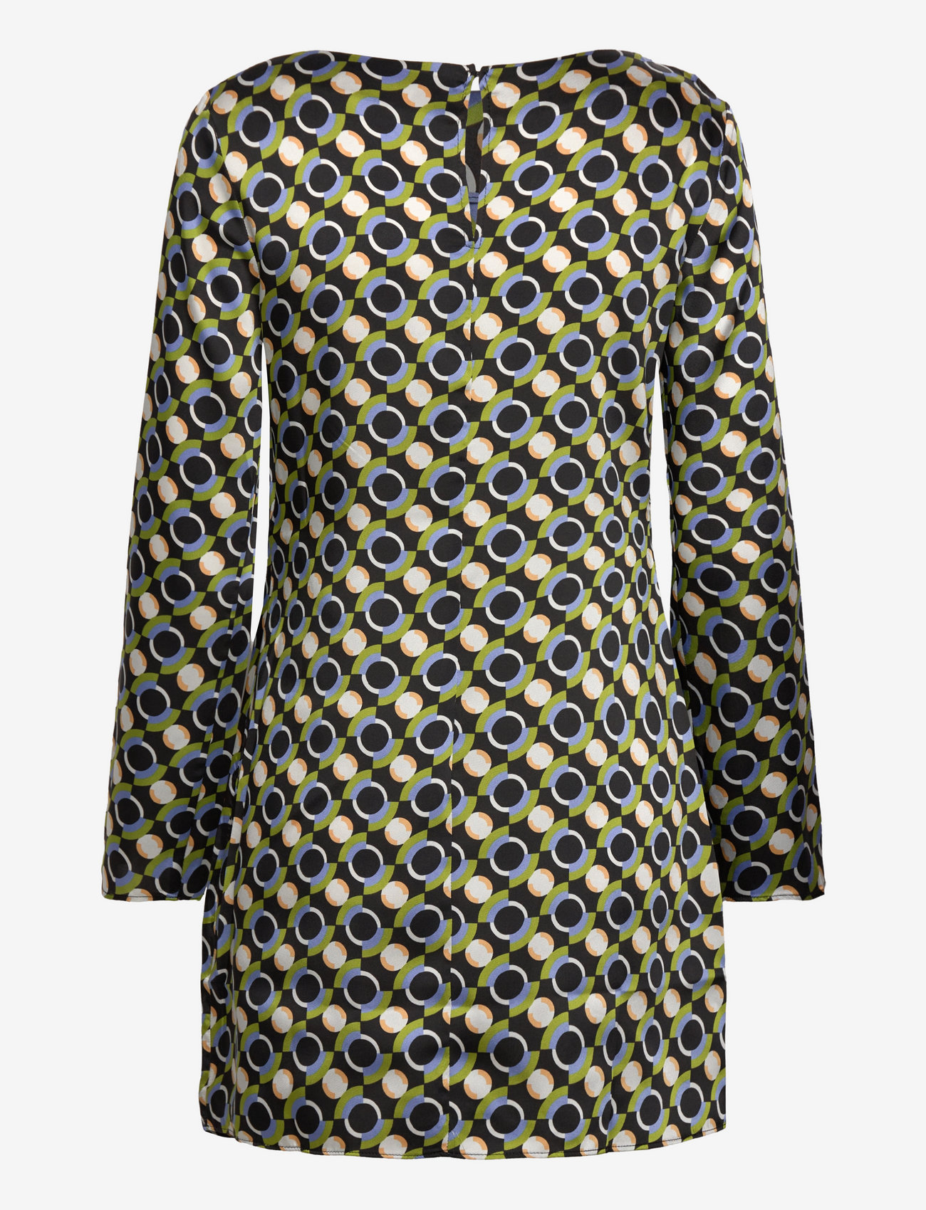 Mango - Printed short dress - partykleider - black - 1