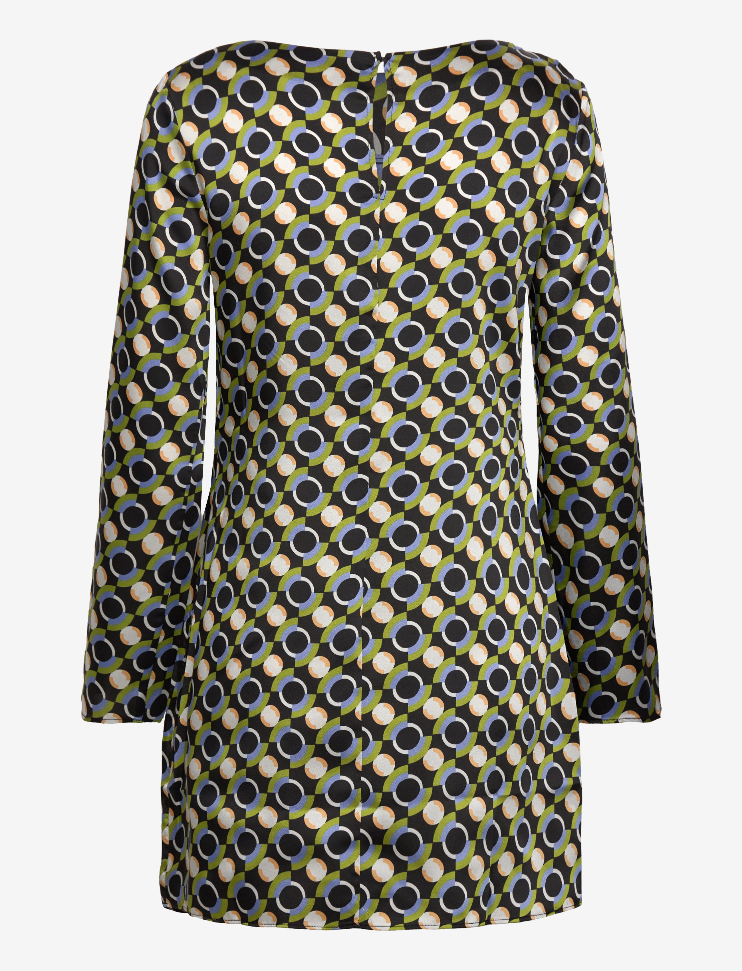 Mango - Printed short dress - black - 1