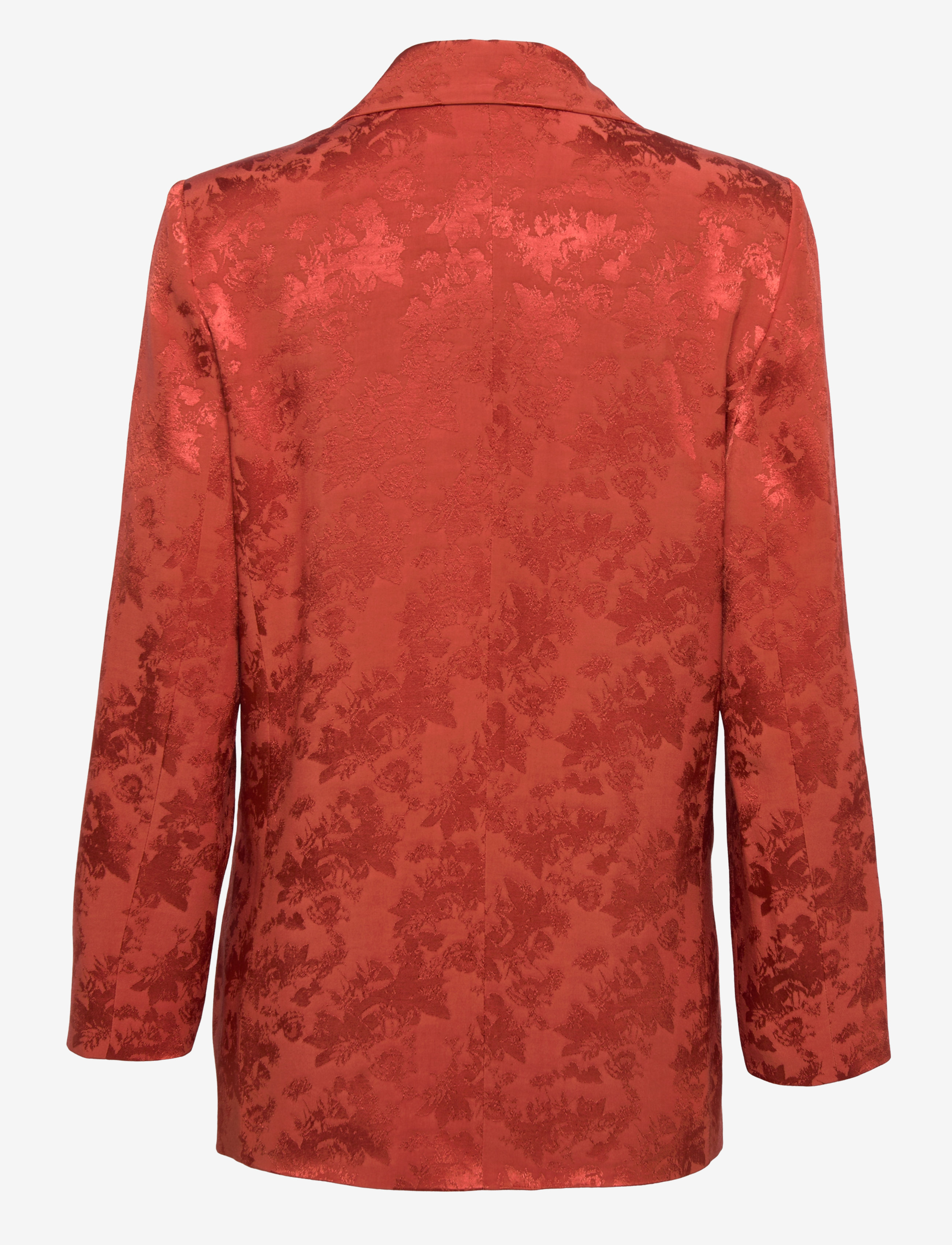 Mango - Jacquard blazer - enkelknäppta kavajer - rust - copper - 1