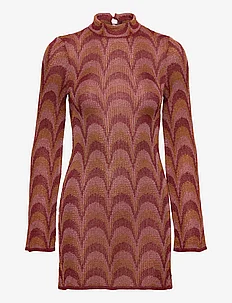 Lurex knitted dress, Mango