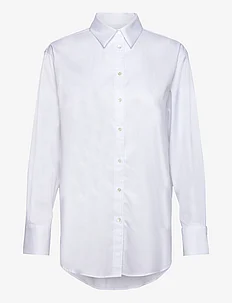 Oversize cotton shirt, Mango