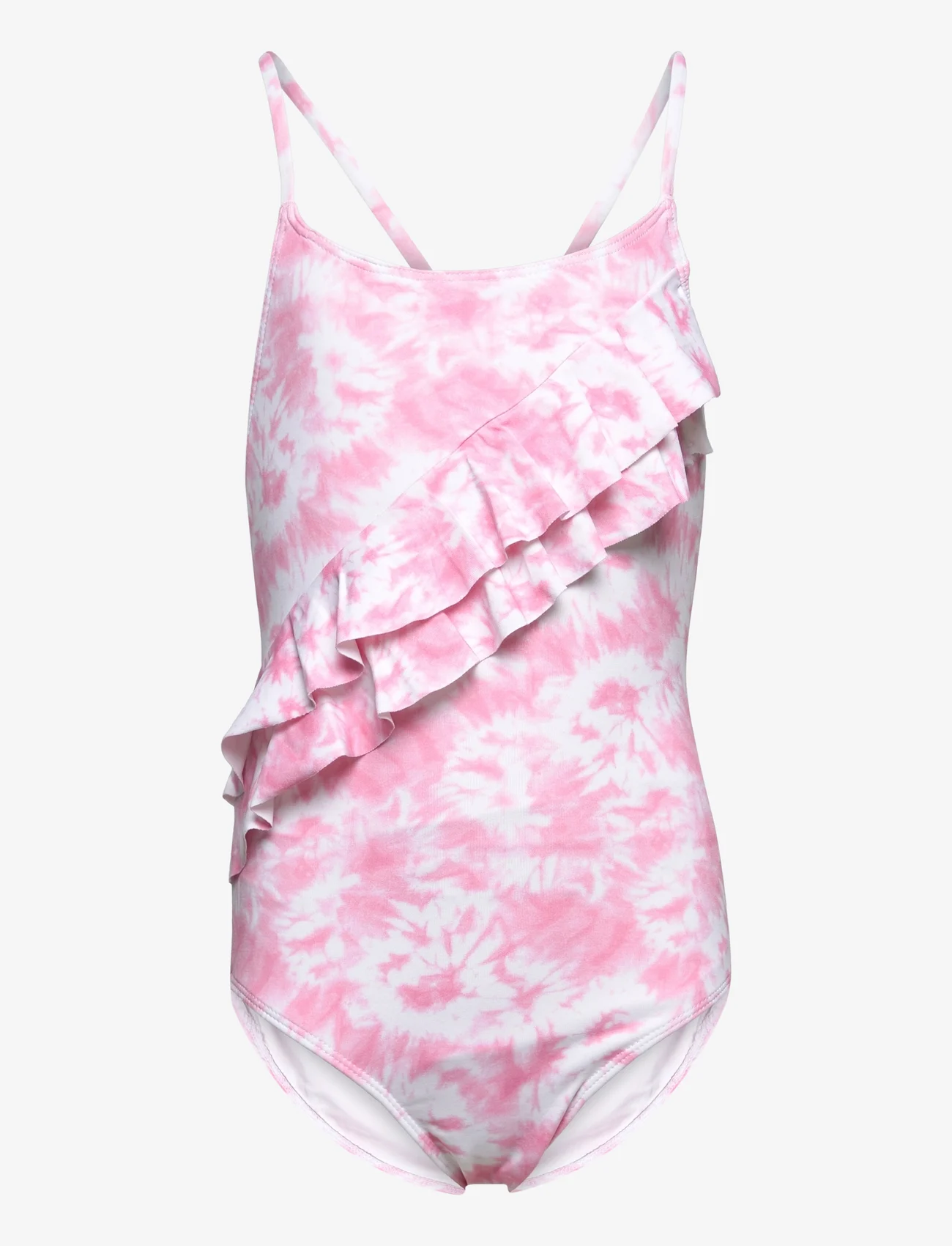 Mango - Tie-dye print swimsuit - sommarfynd - pink - 0