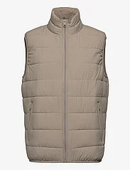 Mango - Ultra-light quilted gilet - natural white - 0