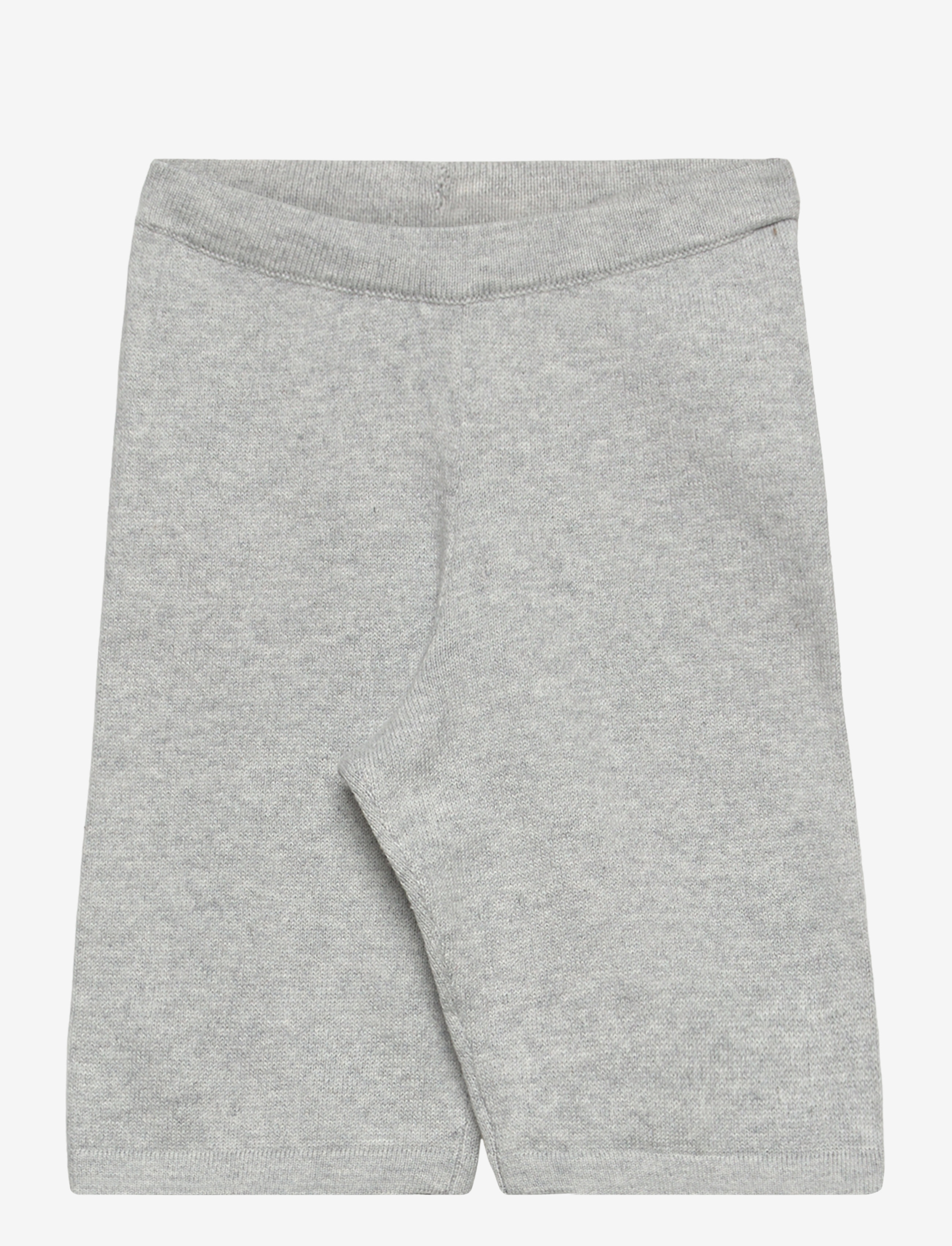 Knitted culotte trousers - GREY