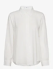 Mango - Buttoned flowy shirt - langermede skjorter - offwhite - 0