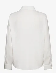 Mango - Buttoned flowy shirt - langermede skjorter - offwhite - 1