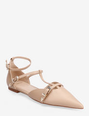 Mango - Shoes with decorative toe and buckle - ballerinaskor - lt-pastel pink - 0