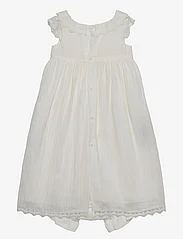 Mango - Skirt with embroidered details and frog - Ærmeløse babykjoler - natural white - 1