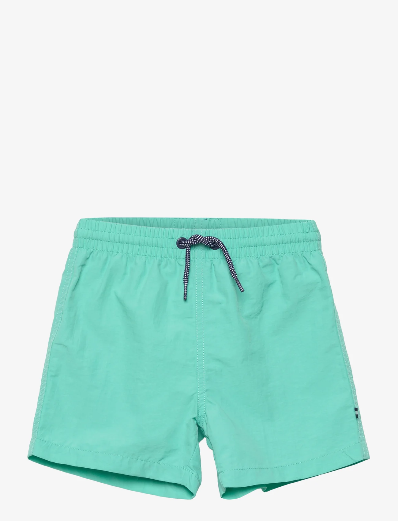 Mango - Cord plain swimming trunks - sommerkupp - turquoise - aqua - 0