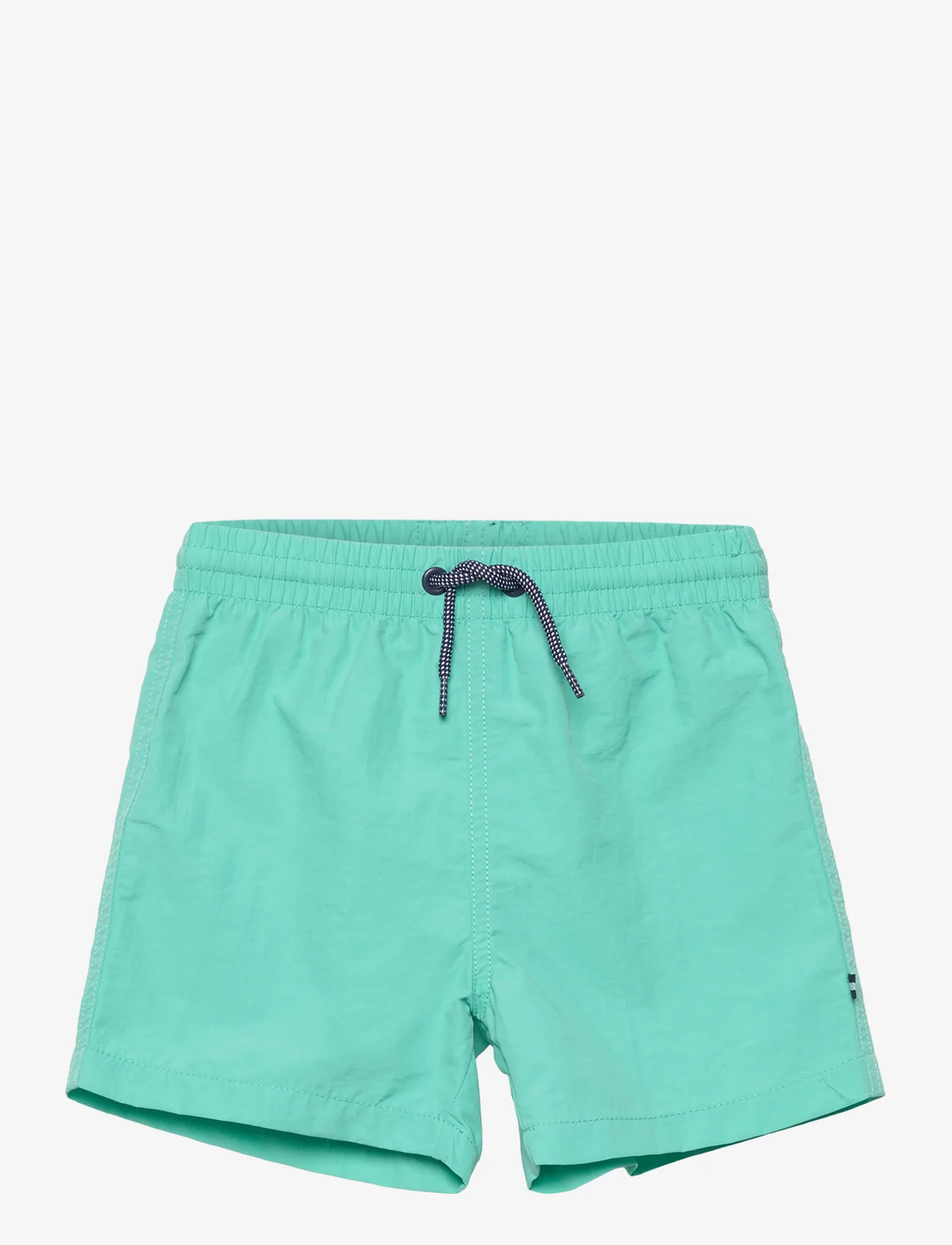 Mango - Cord plain swimming trunks - gode sommertilbud - turquoise - aqua - 0