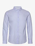 100% cotton slim fit shirt - LT-PASTEL BLUE