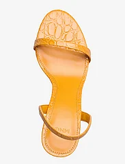 Mango - Heel croc-effect sandals - medium yellow - 3