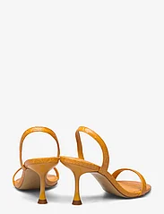 Mango - Heel croc-effect sandals - medium yellow - 4