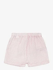 Mango - Cotton striped shorts - sweatshorts - white - 1