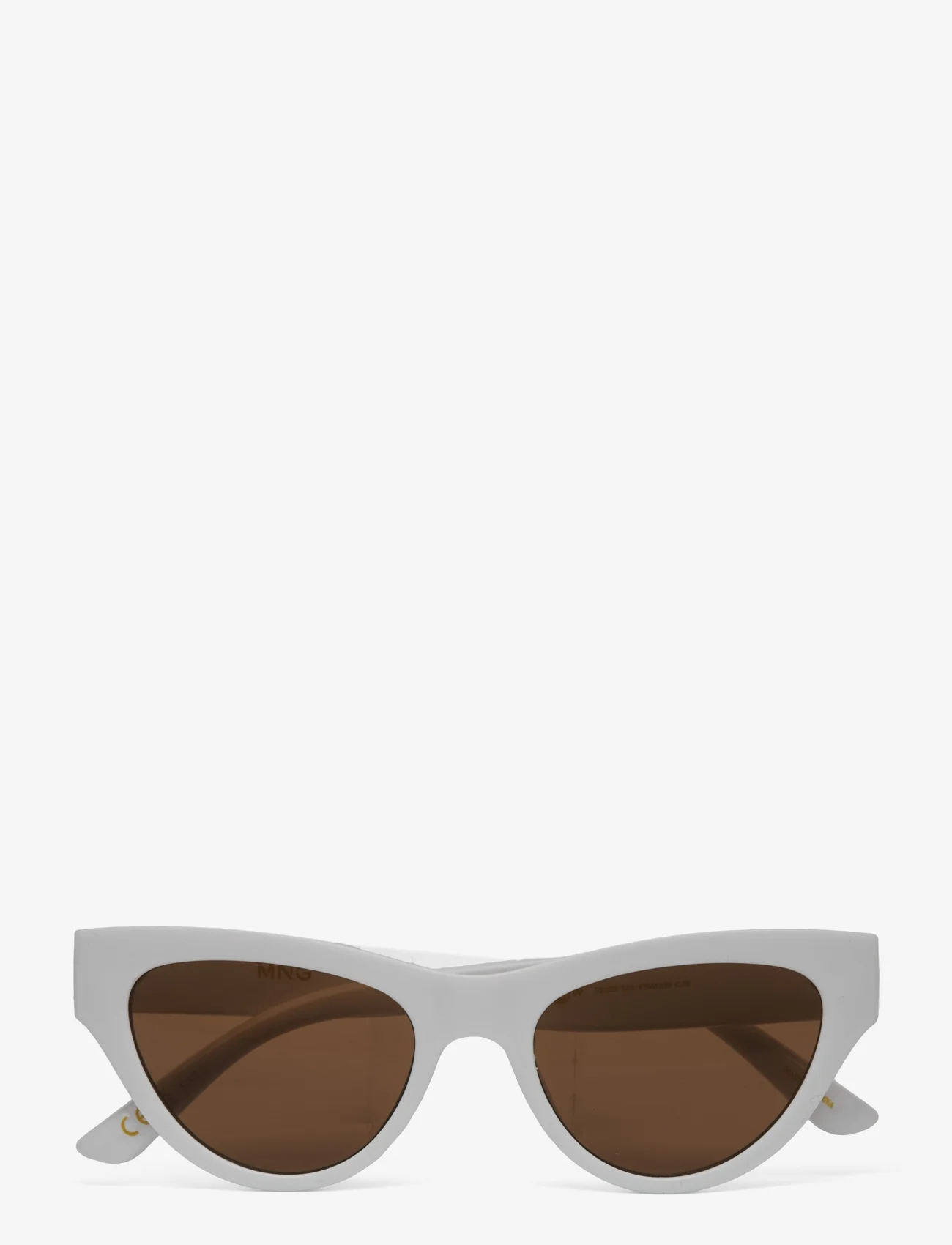 Mango - Cat-eye sunglasses - lägsta priserna - white - 0